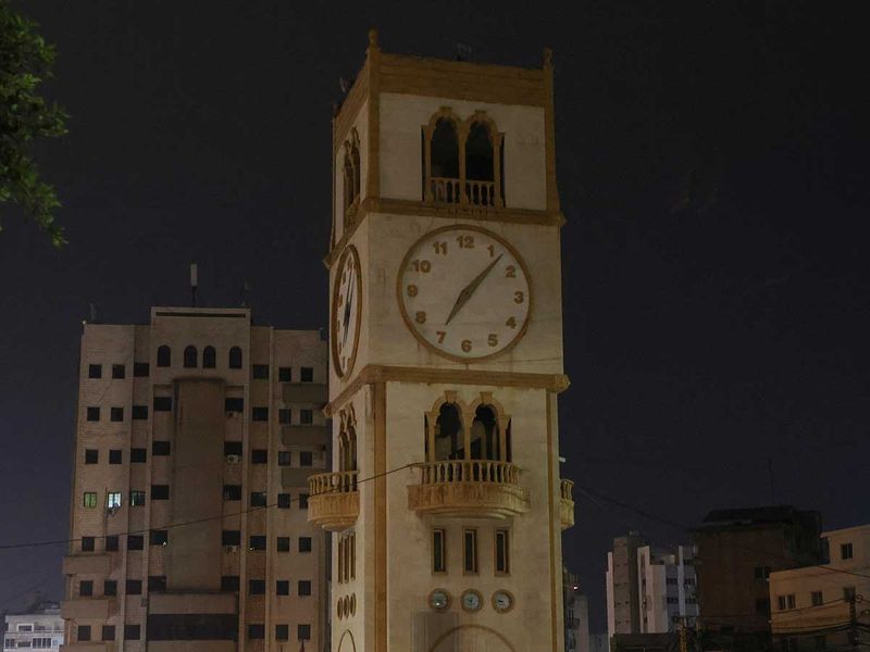 clock tower in Jdeideh, Lebanon