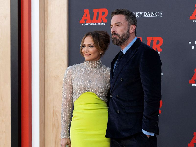 Jennifer Lopez and Ben Affleck attend the world premiere of 