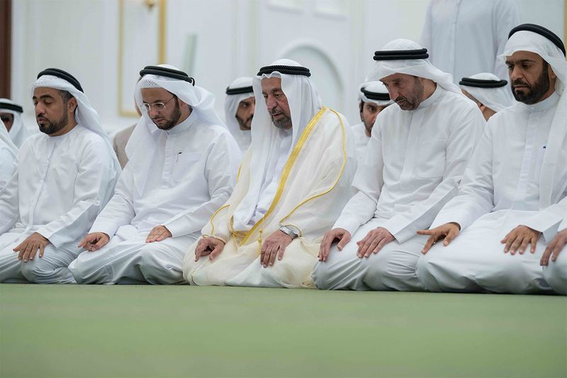 His Highness Sheikh Dr. Sultan bin Mohammed Al Qasimi, Member of the Supreme Council and Ruler of Sharjah, inaugurated on Thursday morning, Al Dhaid Mosque which accommodates 7,000 worshippers, in Al-Awaided area in Al Dhaid city.