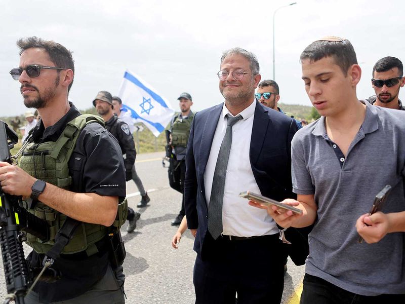 Israeli Security Minister Itamar Ben-Gvir