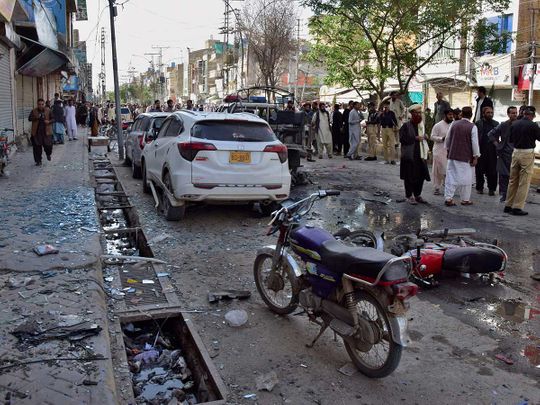 Bomb Blast Kills At Least Four In Southwest Pakistan | Pakistan – Gulf News