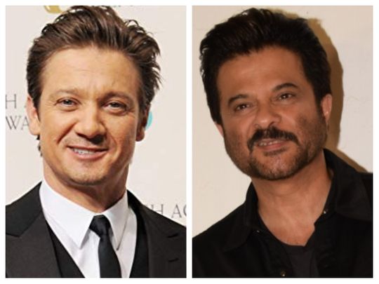 Jeremy Renner and Anil Kapoor.