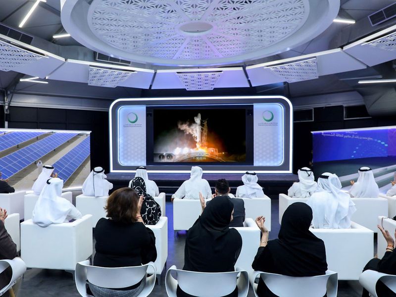 DEWA SAT-2 launch event in Dubai