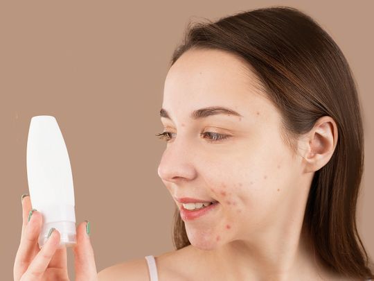 acne skincare stock