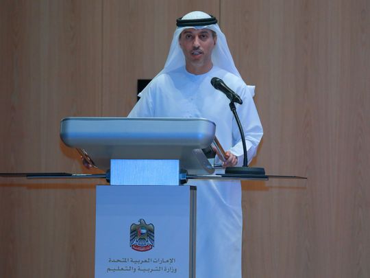 Dr Ahmed Belhoul Al Falasi, Minister of Education