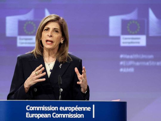 EU commissioner for Health Stella Kyriakides