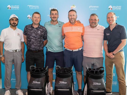 Sport - Golf - Abu Dhabi Challenge Pro-Am