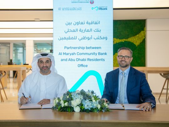 ADRO and Al Maryah Community Bank sign an MoU