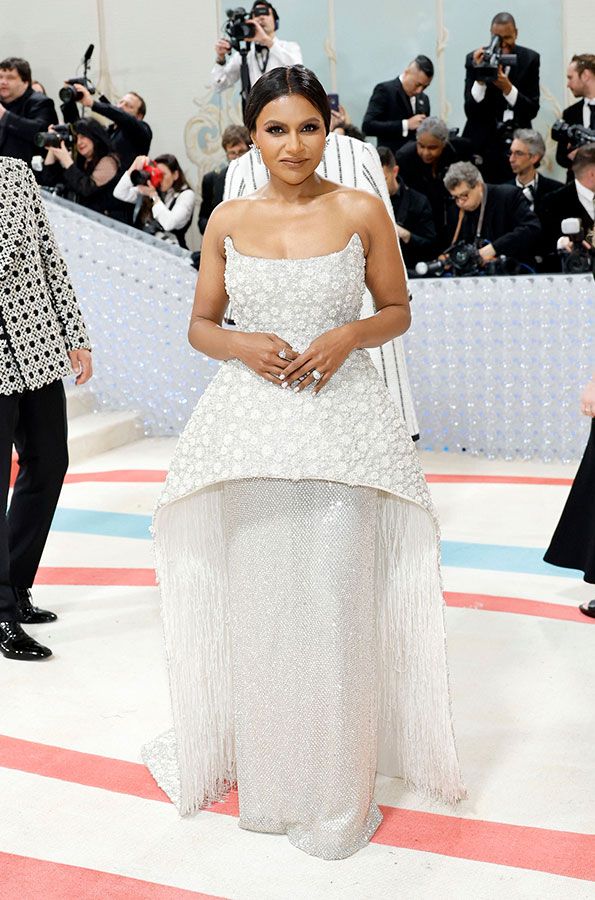 Mindy Kaling attends The 2023 Met Gala.