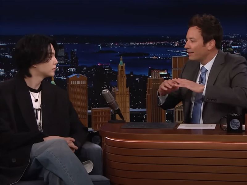Fans love Suga’s solo interview with Jimmy Fallon