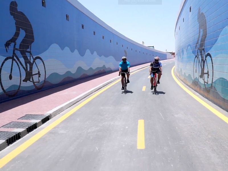 Meydan Cycling Tunnel