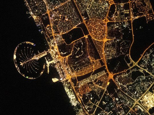 pic of dubai from space by al neyadi tweeted on may 3, 2023
