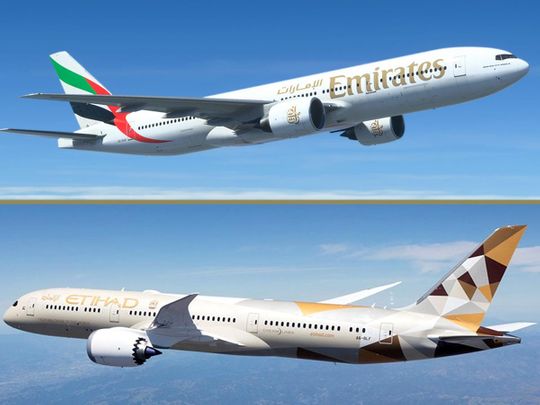 Etihad Airways and Emirates Airline
