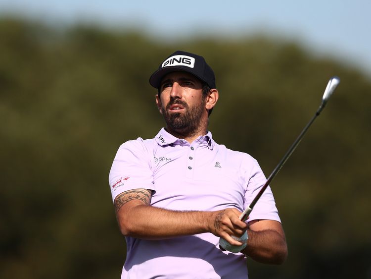 DP World Tour: Matthieu Pavon comes back down to earth but still leads Italian  Open