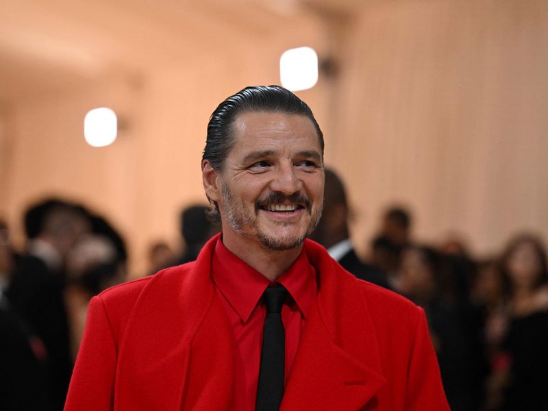 Chilean-born US actor Pedro Pascal arrives for the 2023 Met Gala at the Metropolitan Museum of Art on May 1, 2023, in New York. - The Gala raises money for the Metropolitan Museum of Art's Costume Institute. The Gala's 2023 theme is “Karl Lagerfeld: A Line of Beauty.”