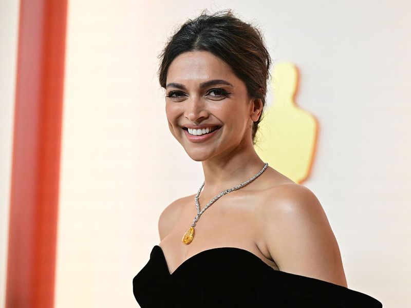 Indian actress Deepika Padukone attends the 95th Annual Academy Awards at the Dolby Theatre in Hollywood, California on March 12, 2023. 