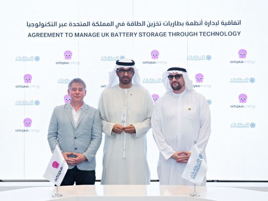 Masdar partners with UK's Octopus Energy 