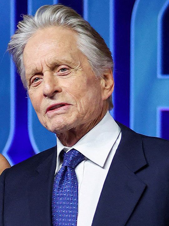 Michael Douglas attend the premiere of Marvel Studios' Ant-Man and the Wasp: Quantumania' in London, Britain February 16, 2023.