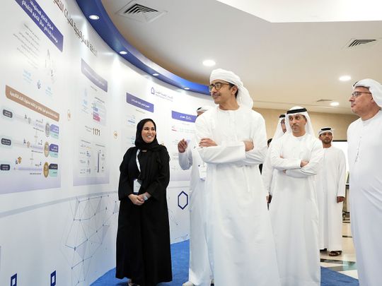 abdulla-bin-zayed-launches-2023-2028-strategy-of-HCT,-at-dubai-campus-of-HCT-on-Saturday-pic-from-WAM-1683998533527