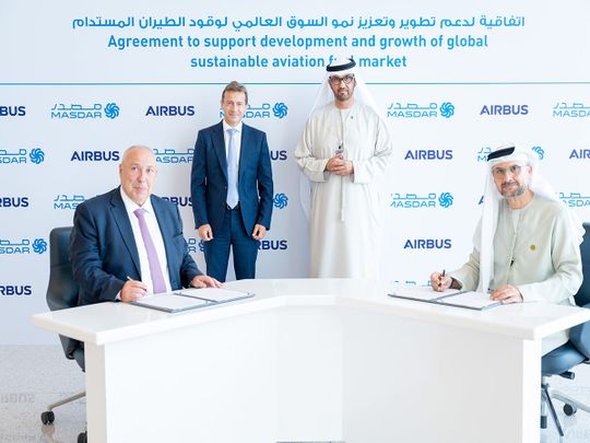 Masdar signs agreement with Airbus