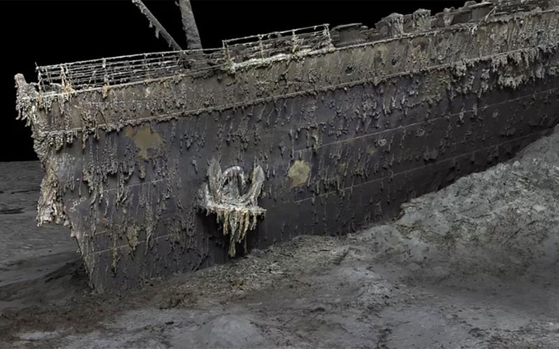 Digital scans reveal the famous wreck