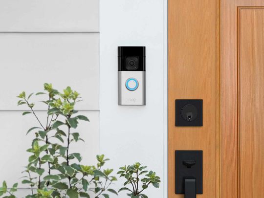 The ring hot sale security doorbell