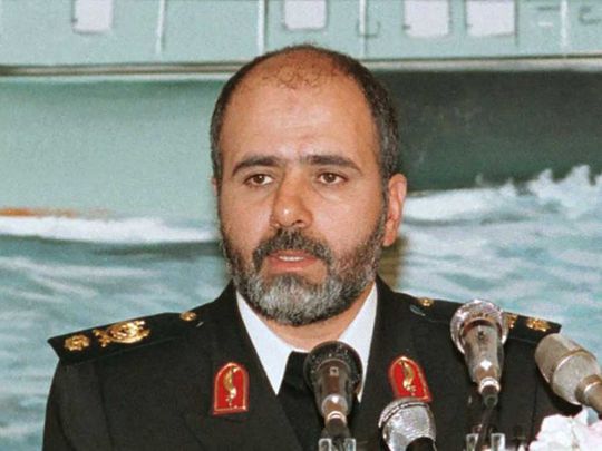  Iranian rear-admiral Ali-Akbar Ahmadian