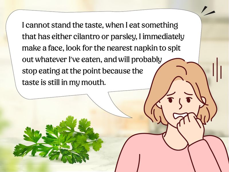 cilantro, parsley phobia
