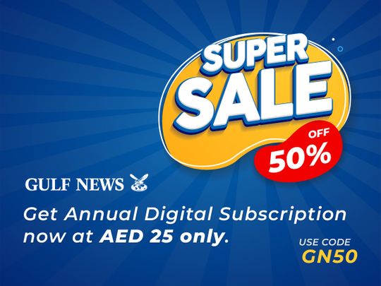 Gulf News 3-Day Super Sale offer 
