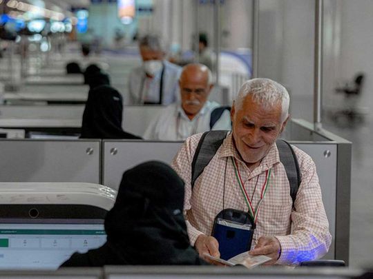 Saudi passport control iran pilgrims