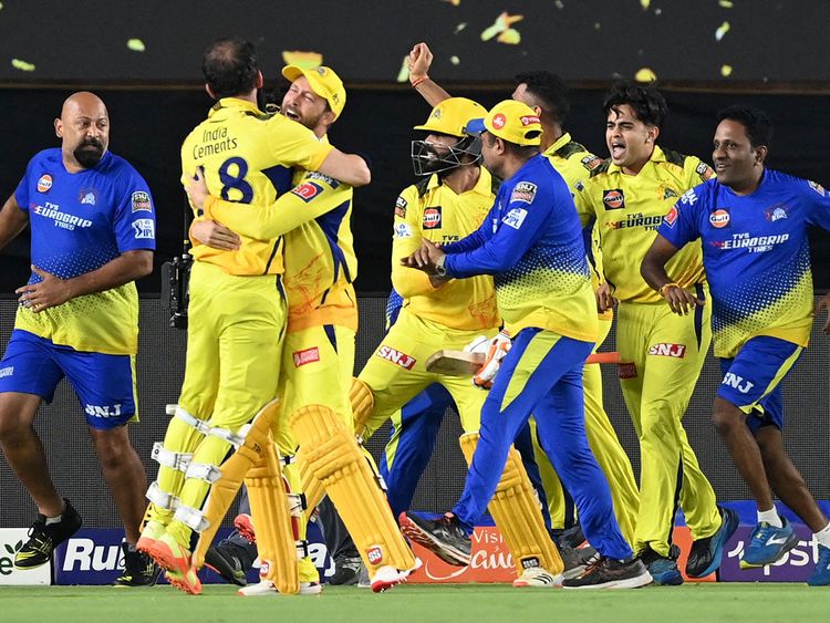 Titans beat Super Kings Titans won by 5 wickets (with 4 balls remaining) -  Titans vs Super Kings, Indian Premier League, 1st Match Narendra Modi  Stadium, Ahmedabad March 31, 2023 Match Summary, Report