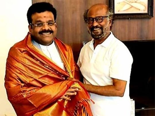 Dr. D. Venkateshwaran, Deputy High Commissioner (DHC) of Sri Lanka met Padma Bhushan ‘Superstar’ Rajinikanth, a world renowned actor from South India, at his residence on 29.05.2023