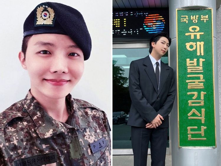 BTS Sends Off J-Hope As He Enlists In The Military