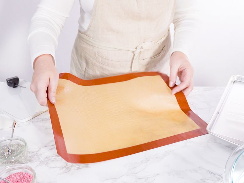 Silicone baking mats