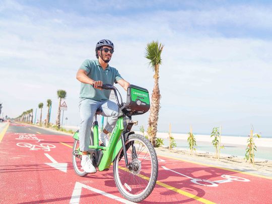 Dubai keeps adding cycling lanes to keep up with growing demand from commuters and tourists