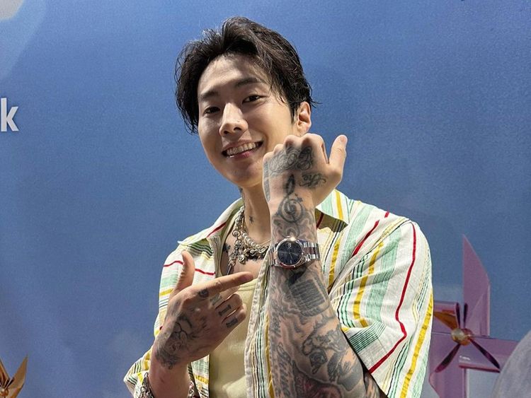 Real K-Pop Tattoos — Jay Park Microphone + G-clef (meaning?) late...