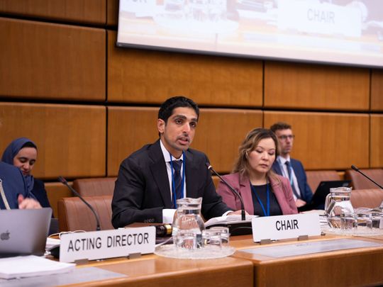 Omran Sharaf, Assistant Minister of Foreign Affairs for Advanced Science and Technology, Chair of the UN Committee on the Peaceful Uses of Outer Space