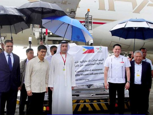 UAE Ambassador to the Philipppines Mohamed Obaid Salem Alqataam Alzaabi,