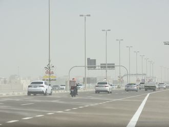 Cloudy skies in UAE: Dusty weather in Abu Dhabi, Dubai