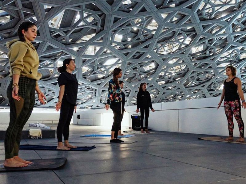 Immersive Flow Sessions at Louvre Abu Dhabi