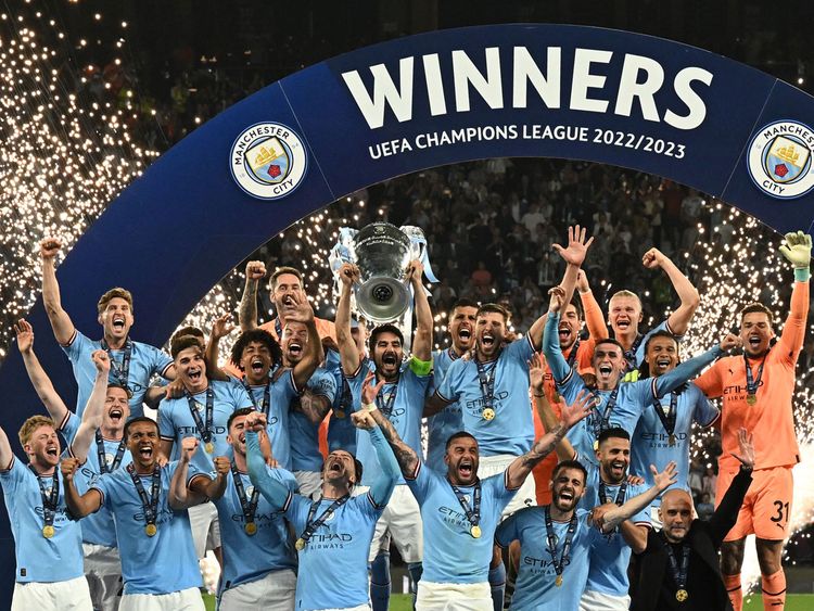 Champions League Final: Manchester City Wins First Champions League Title -  The New York Times