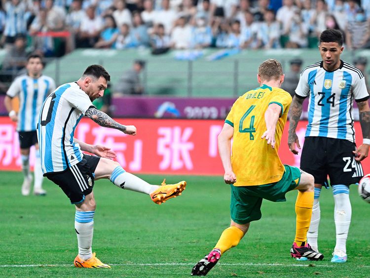 Messi mania at fever pitch as Argentina face Australia in Beijing