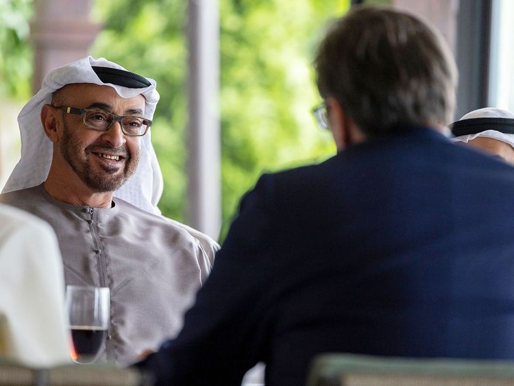 Sheikh Mohamed Bin Zayed Al Nahyan on Thursday made a working visit to Serbia, where he met with President Aleksandar Vucic