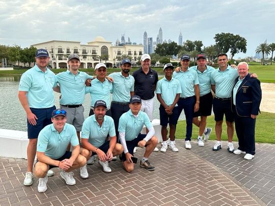 Sport - Golf - Montgomerie Golf Club Dubai Scratch Team