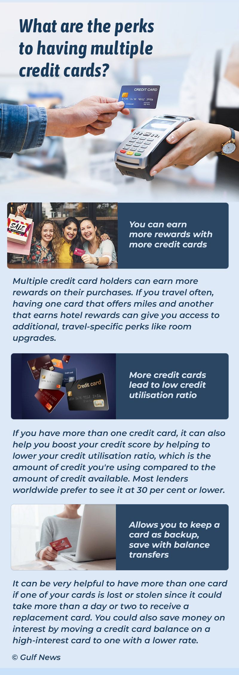 Manfaat beberapa kartu kredit