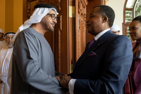 UAE President meets with the President of Congo-1687278685445