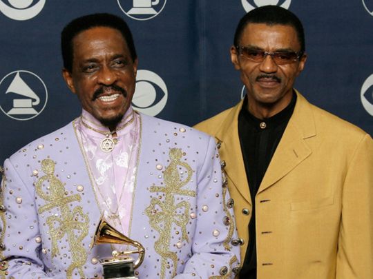 Ike Turner Jr (right) with his late father Ike Turner