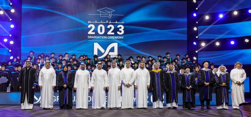 Under the patronage of Ahmed bin Saeed, MBRU celebrates the graduation of its Class of 2023-1687517067054