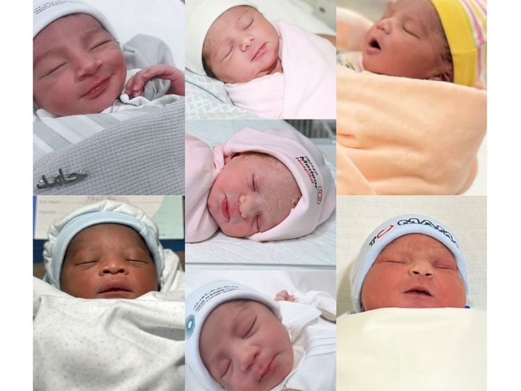 New Year kids: UAE welcomes first babies of 2022 exactly at