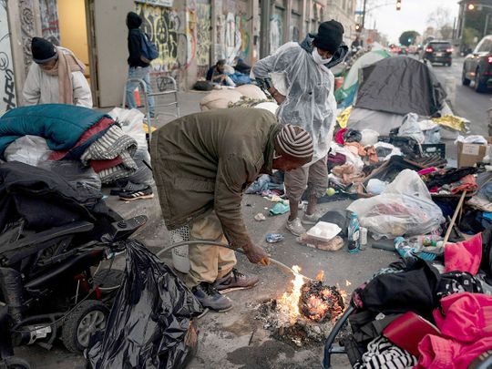 The Homeless of Skid Row, Which Way, L.A.?